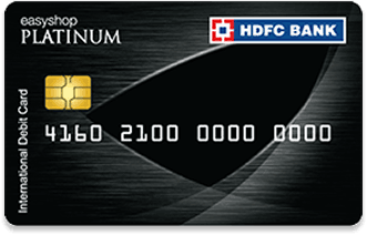 HDFC Bank EasyShop Platinum Debit Card